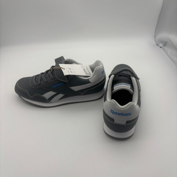 Reebok Kids Gray and Blue Sneakers - Picture 4 of 7
